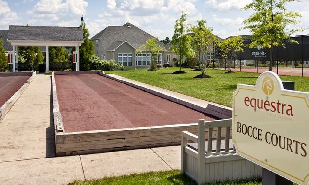 4 Bocce Ball Courts