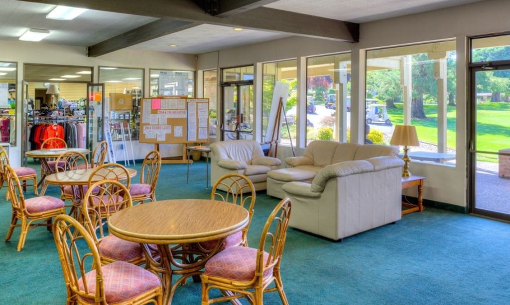 Golf Clubhouse Lounge