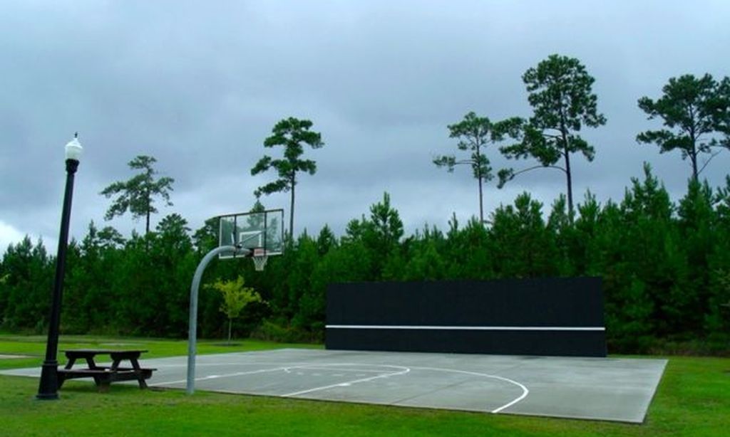 Half Basketball Court
