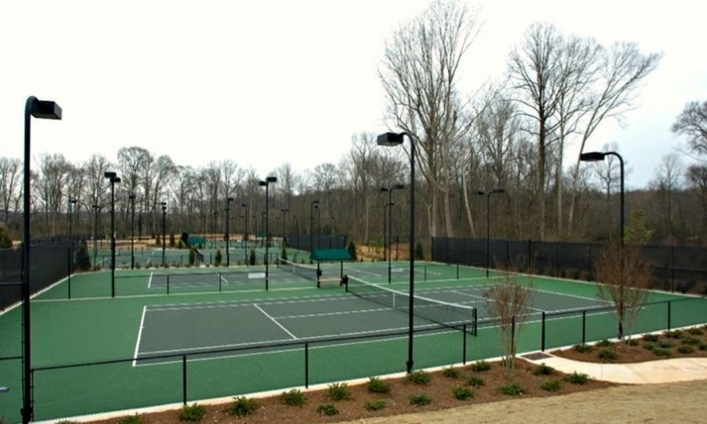 8 Lighted Tennis Courts