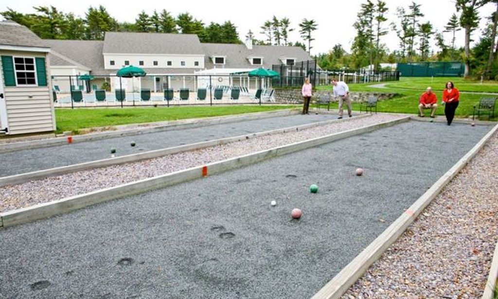 2 Bocce Ball Courts
