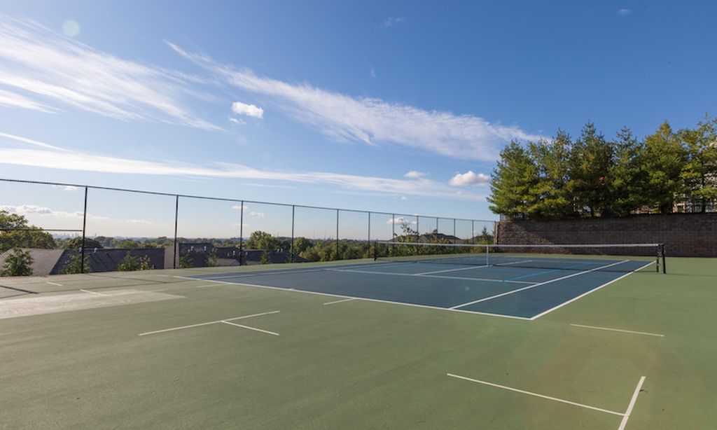 Two Tennis Courts
