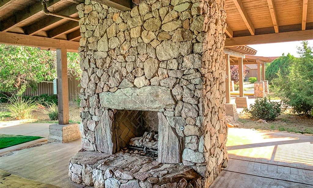 Outdoor Fireplace