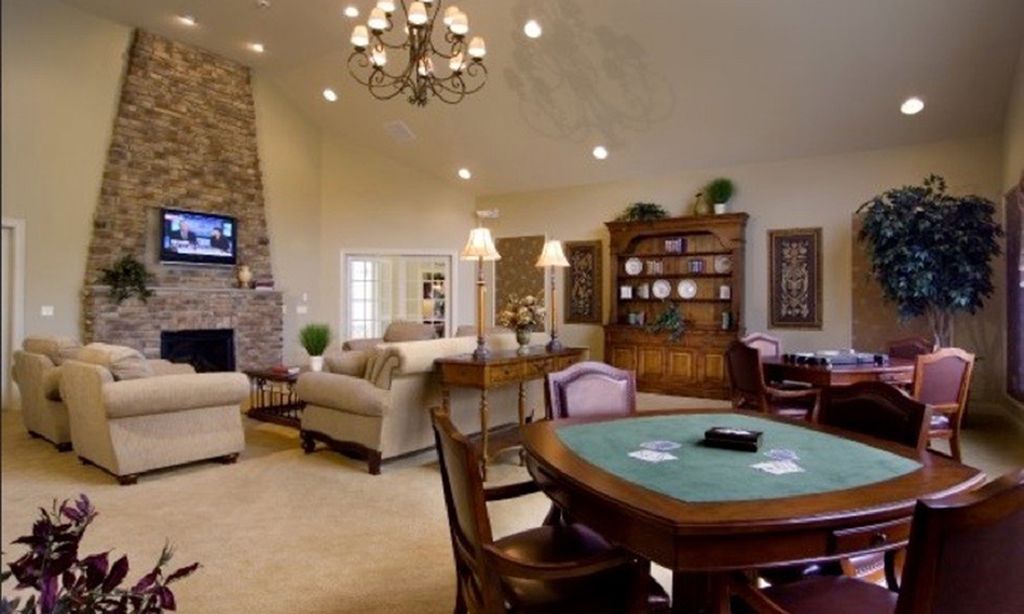 Great Room with Card Table