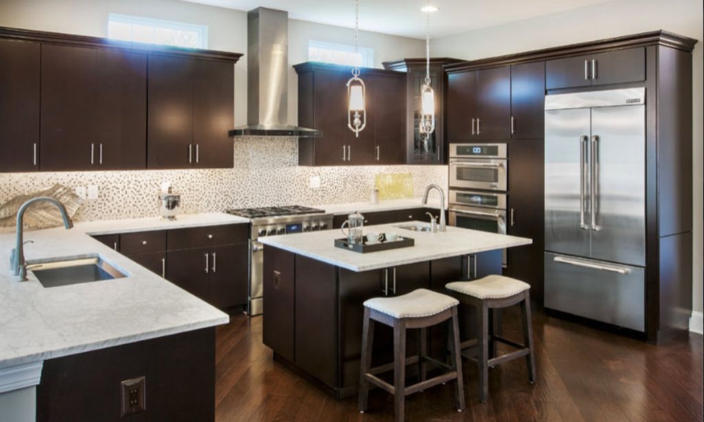 Modern Kitchen with Granite Countertops