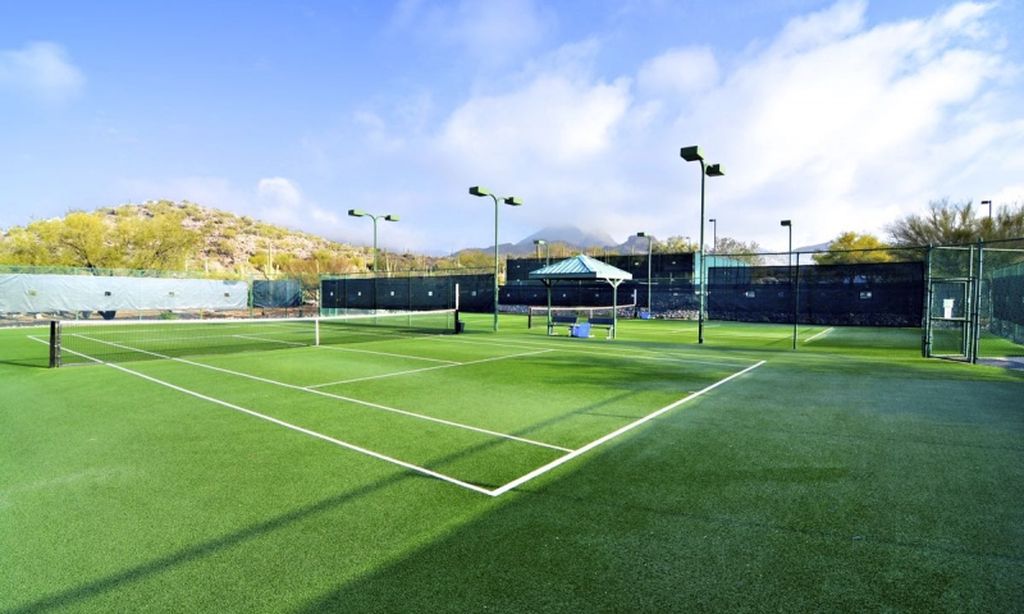 4 Lighted Tennis Courts