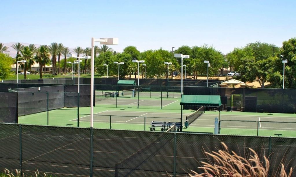 4 Lighted Tennis Courts