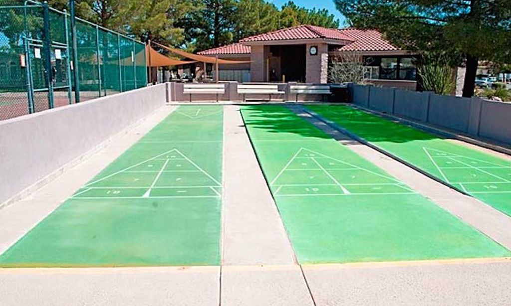 6 Shuffleboard Courts
