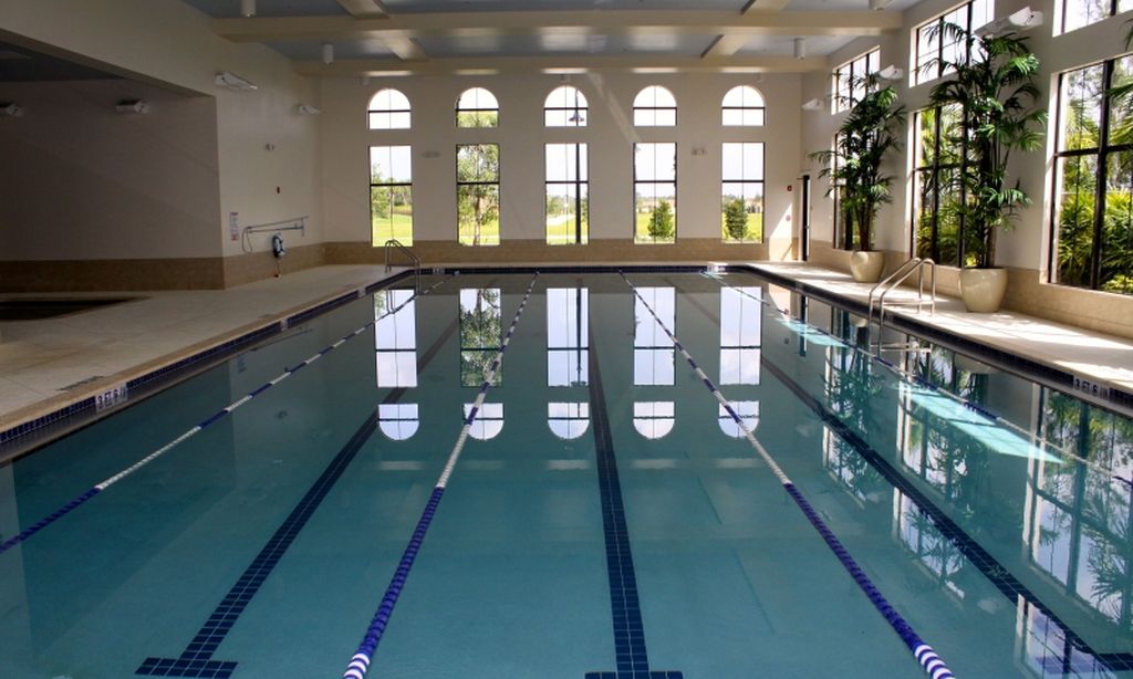 Junior Olympic-Size Indoor Lap Pool