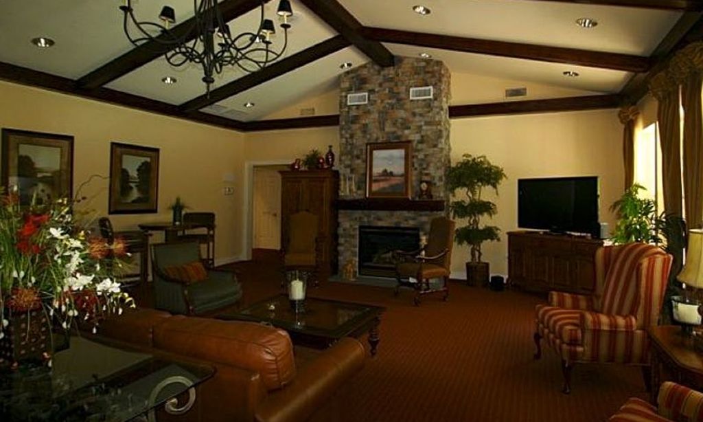 Lounge with Fireplace