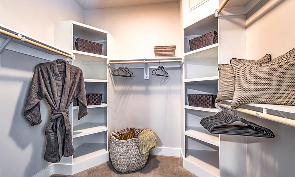 Model Walk-In Closet