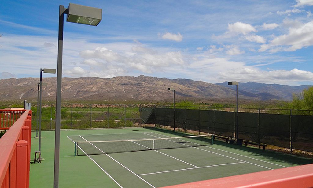 Lighted Tennis Courts