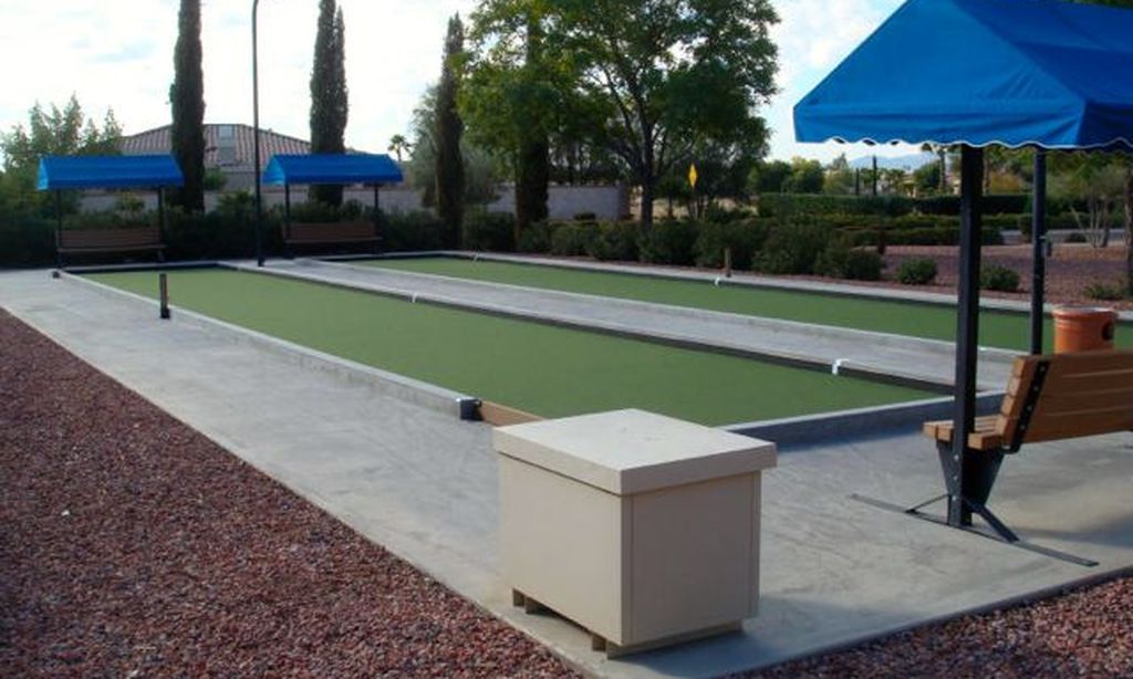 2 Bocce Ball Courts