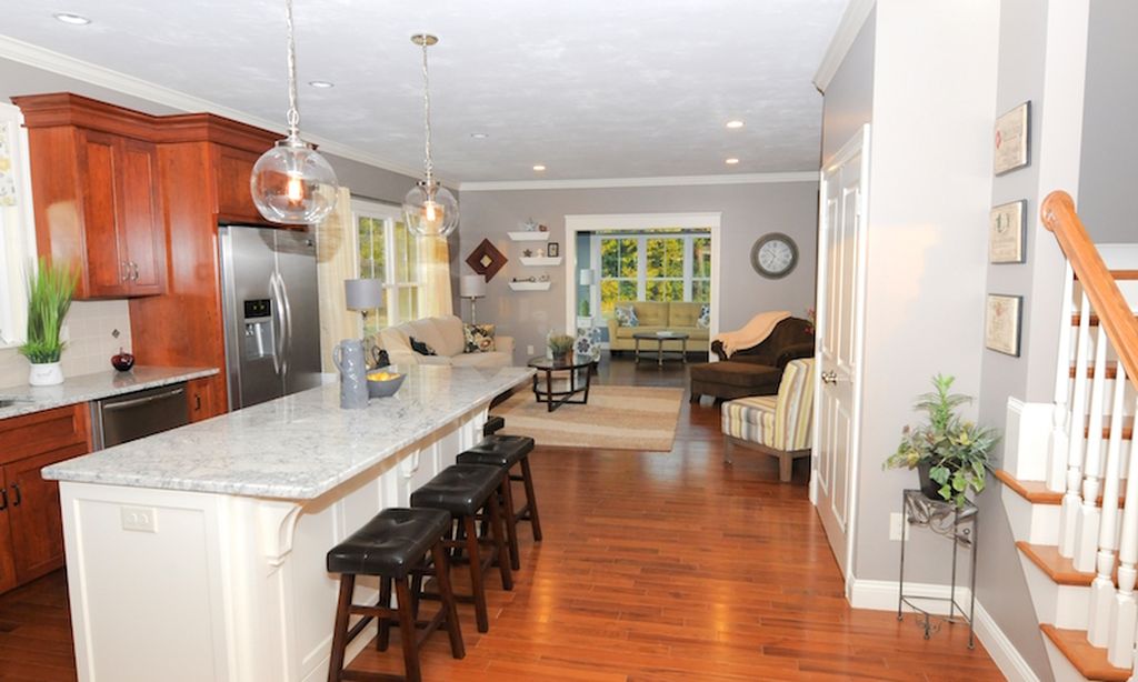 Modern Kitchens with Hardwood Floors