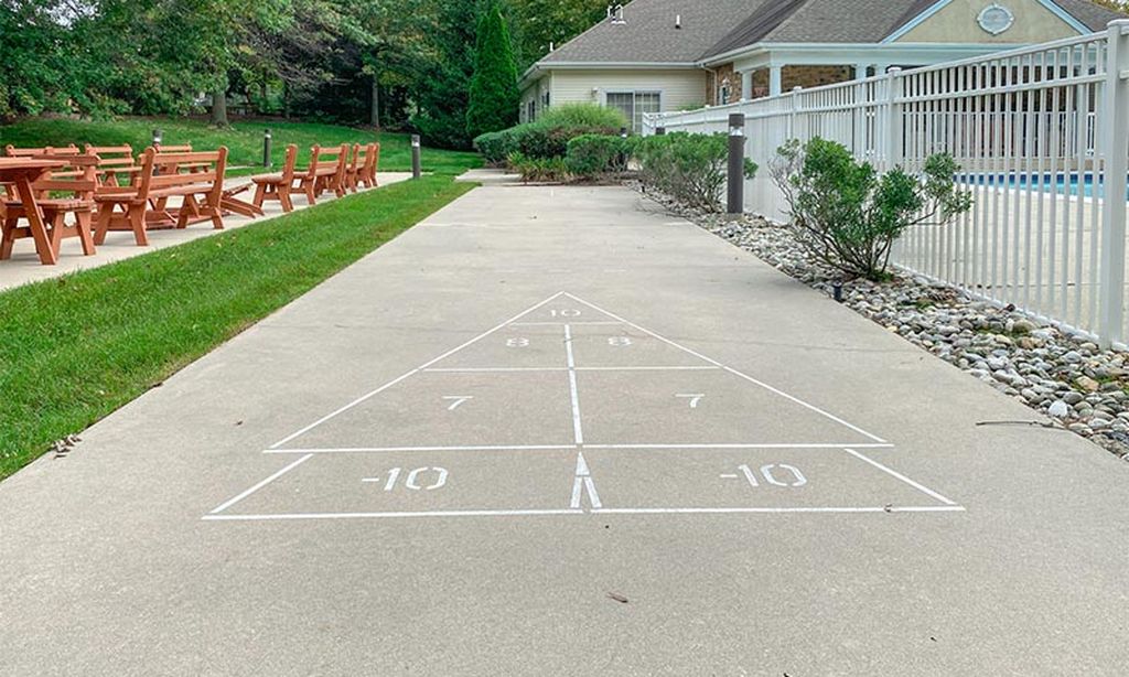 Shuffleboard Court