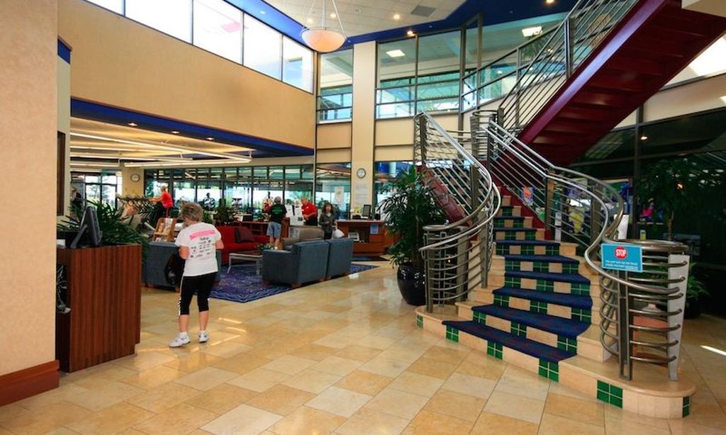 Two-Story Fitness Center