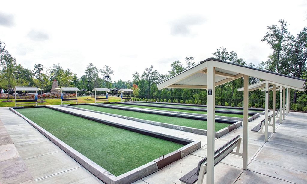 4 Bocce Ball Courts
