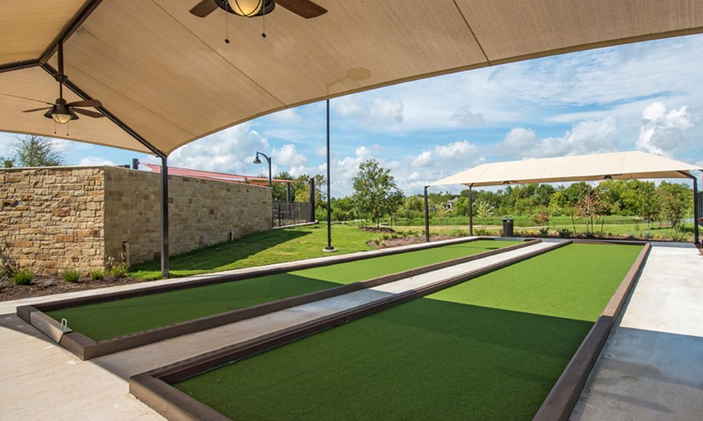 2 Bocce Ball Courts