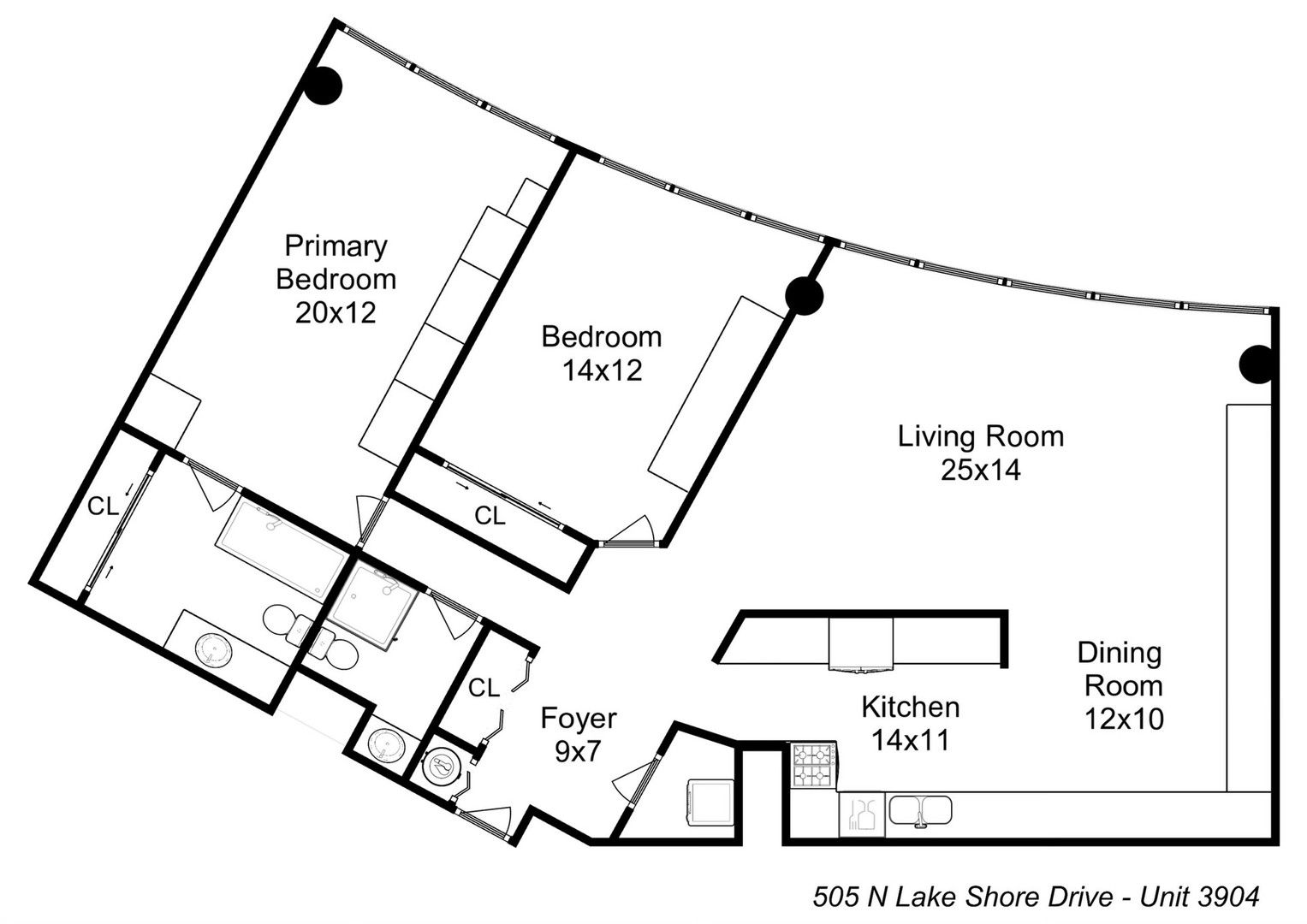 image of property at 505 N Lake Shore Drive 3904