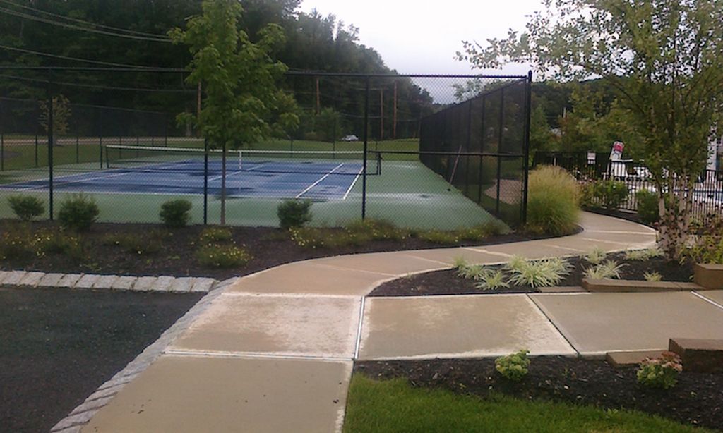 Walking Paths and Sport Courts