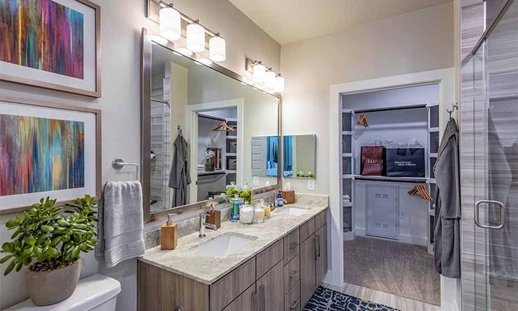 Spacious Walk-In Closets & Elegant Bathrooms